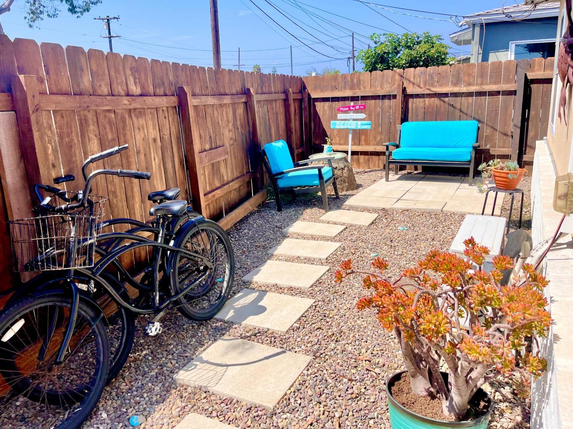 Cozy Beach Cottage With Bicycles Сан-Диего Экстерьер фото